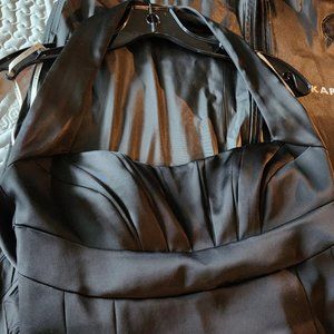 Karen Millen, US 8, Black with White Detail on Back